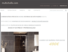 Tablet Screenshot of multichollo.com